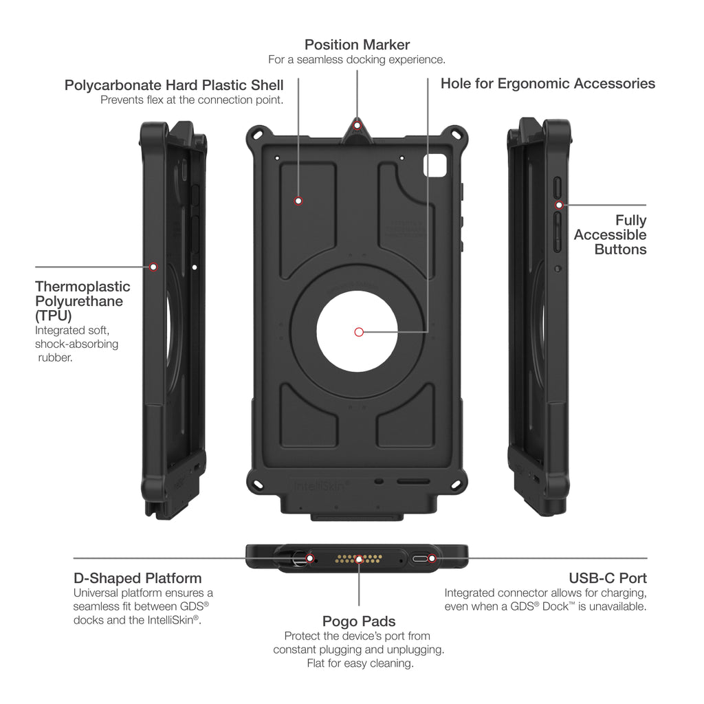 IntelliSkin® Next Gen voor Samsung Tab A7 Lite 8.7" - RAM Mounts RAM-GDS-SKIN-SAM80-NG afbeelding 7