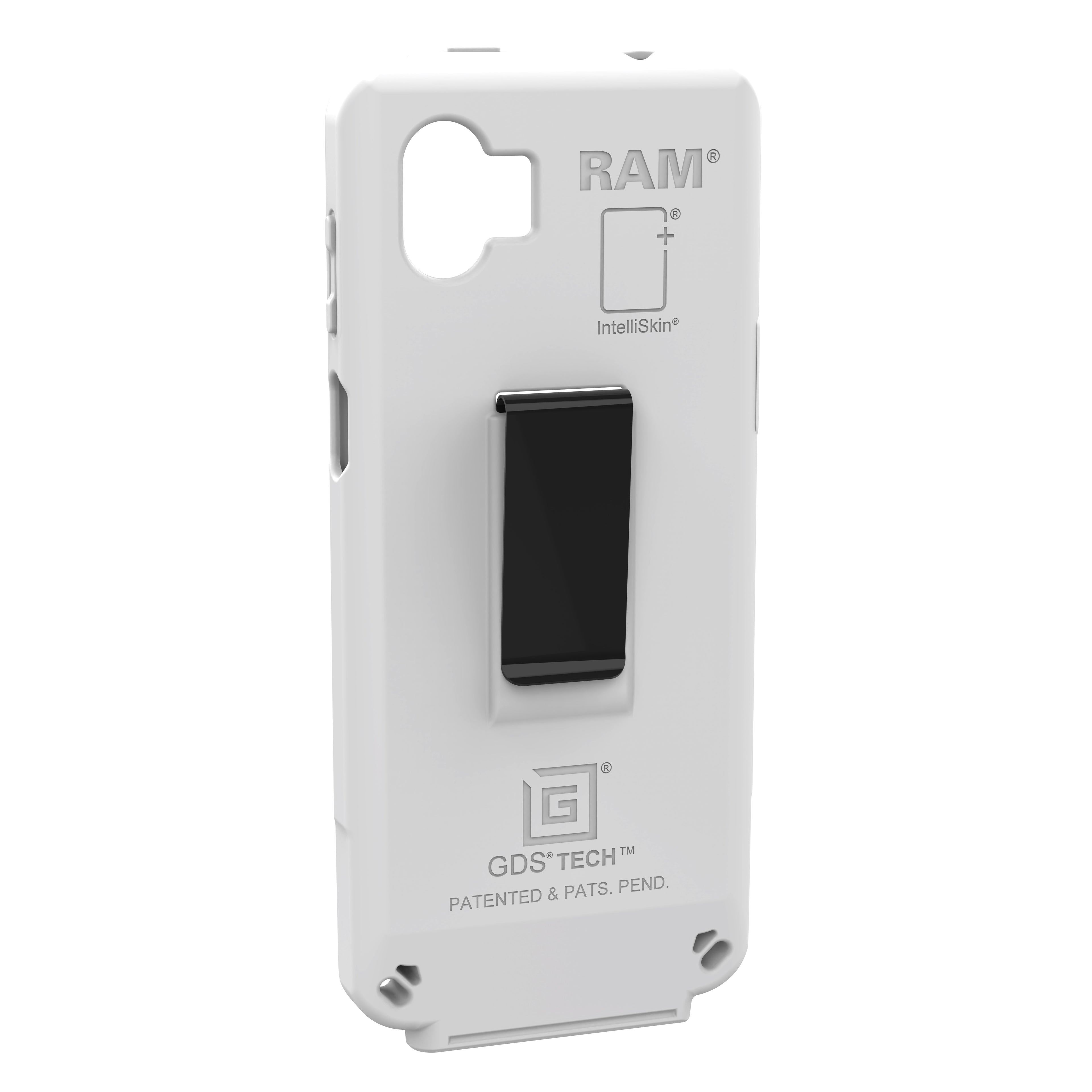 IntelliSkin® voor Samsung Galaxy XCover7 Pro & 6 Pro - Grijs - RAM Mounts RAM-GDS-SKIN-SAM84-GRY afbeelding 2