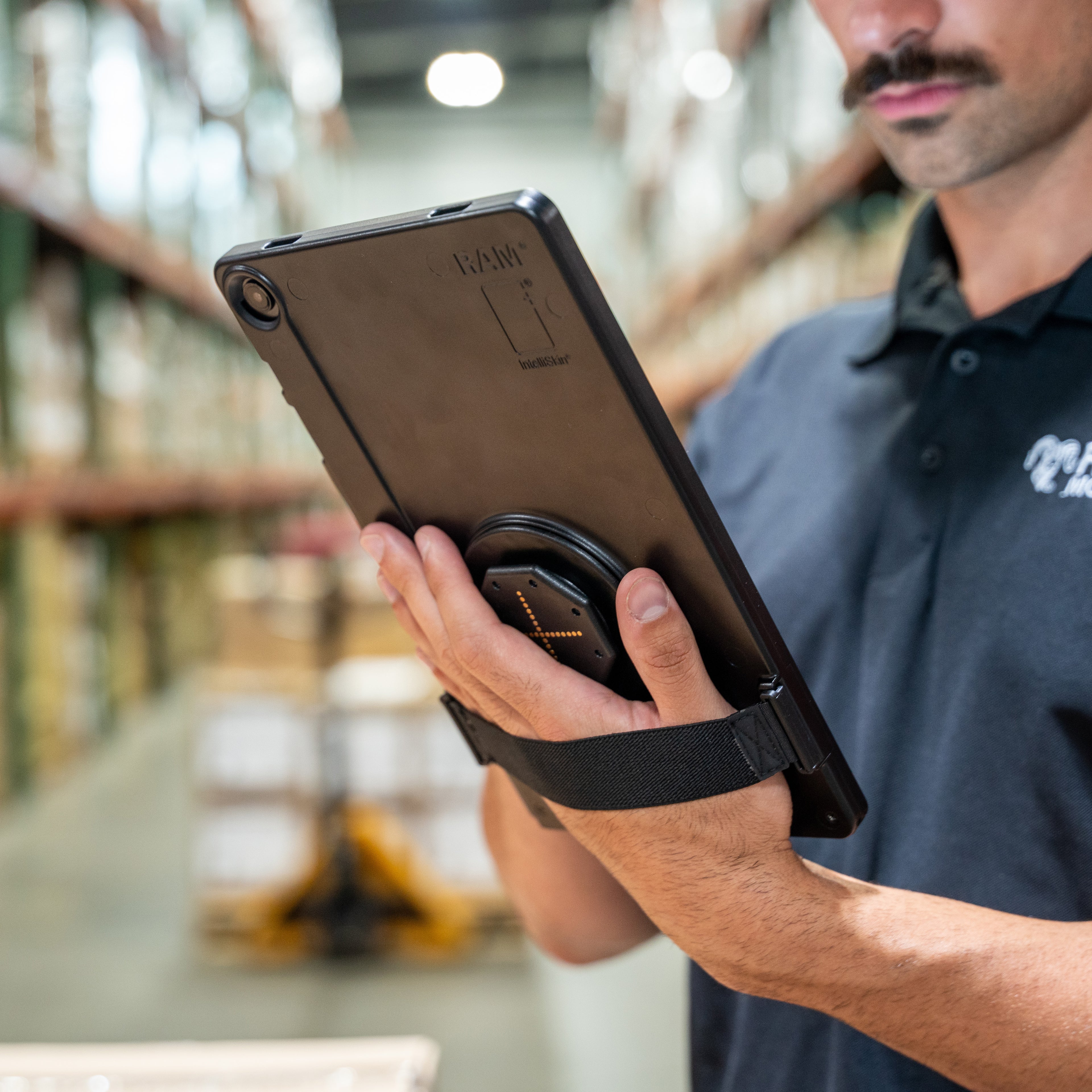 GDS® Hand Strap voor IntelliSkin® Thin-Case™ - Grote Tablets - RAM Mounts RAM-GDS-TC-HS2U afbeelding 3