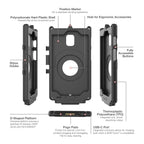 IntelliSkin® Harde Hoes voor Samsung Tab Active5, Tab Active3 & 2 - RAM Mounts RAM-GDS-SKIN-SAM89-HC afbeelding 5