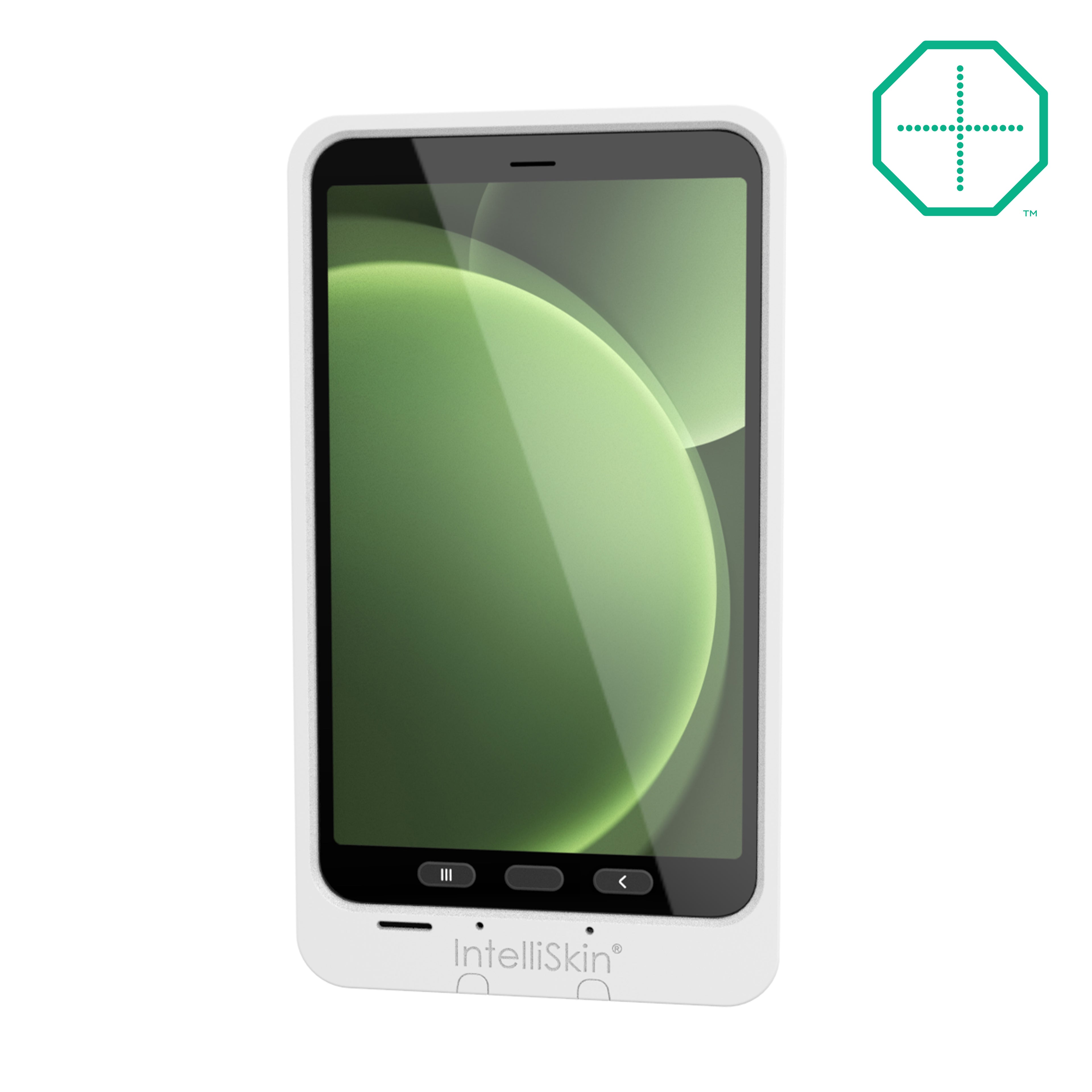 Intelliskinreg thin casetrade voor tab ACTIVE5 3 pogo pads achterkant grijs - RAM Mounts RAM-GDS-SKIN-SAM93-TCB-GRY