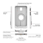 IntelliSkin® Thin-Case™ voor Tab Active5 & 3 - Grijs - RAM Mounts RAM-GDS-SKIN-SAM93-TCD-GRY afbeelding 5