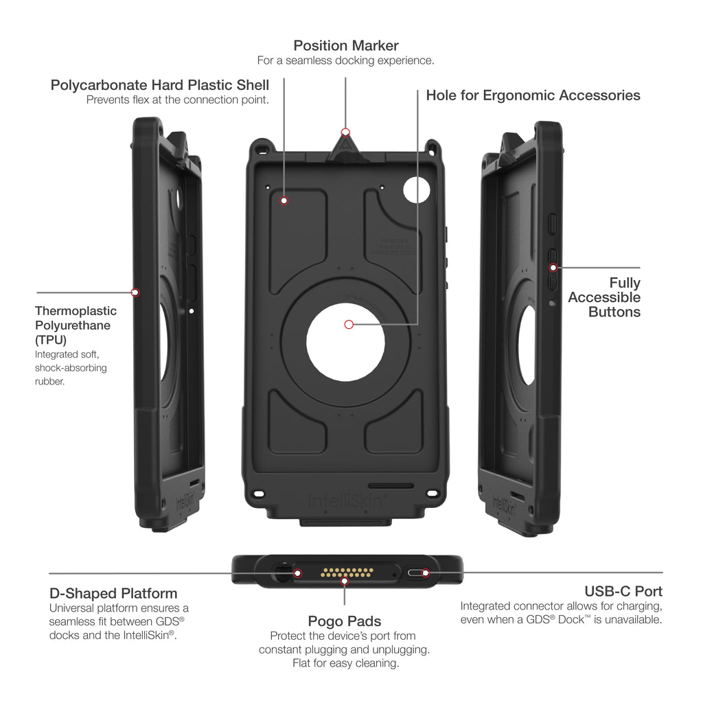 IntelliSkin® Next Gen voor Samsung Tab A9+ - RAM Mounts RAM-GDS-SKIN-SAM95-NG afbeelding 4