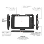 IntelliSkin® Next Gen voor Zebra ET4x 10" Enterprise Tablet - RAM Mounts RAM-GDS-SKIN-ZE21C-NG afbeelding 8