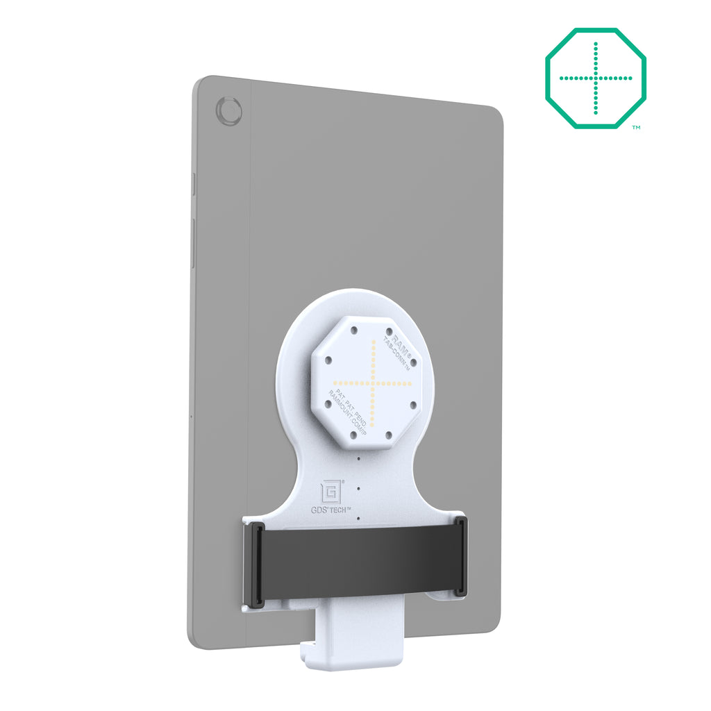 GDS® Tab-Conn™ voor Tablets Zonder Hoes (Achterste Pogo Pads) - Grijs - RAM Mounts RAM-GDS-TABC-B1B-GRY afbeelding 1
