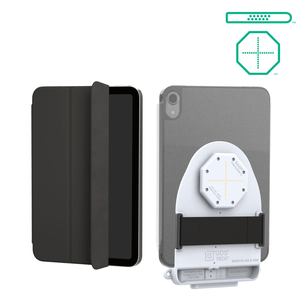 GDS tab conntrade voor folio stijlhoezen d vorm octogon pogo pads grijs - RAM Mounts RAM-GDS-TABC-F1DB-GRY