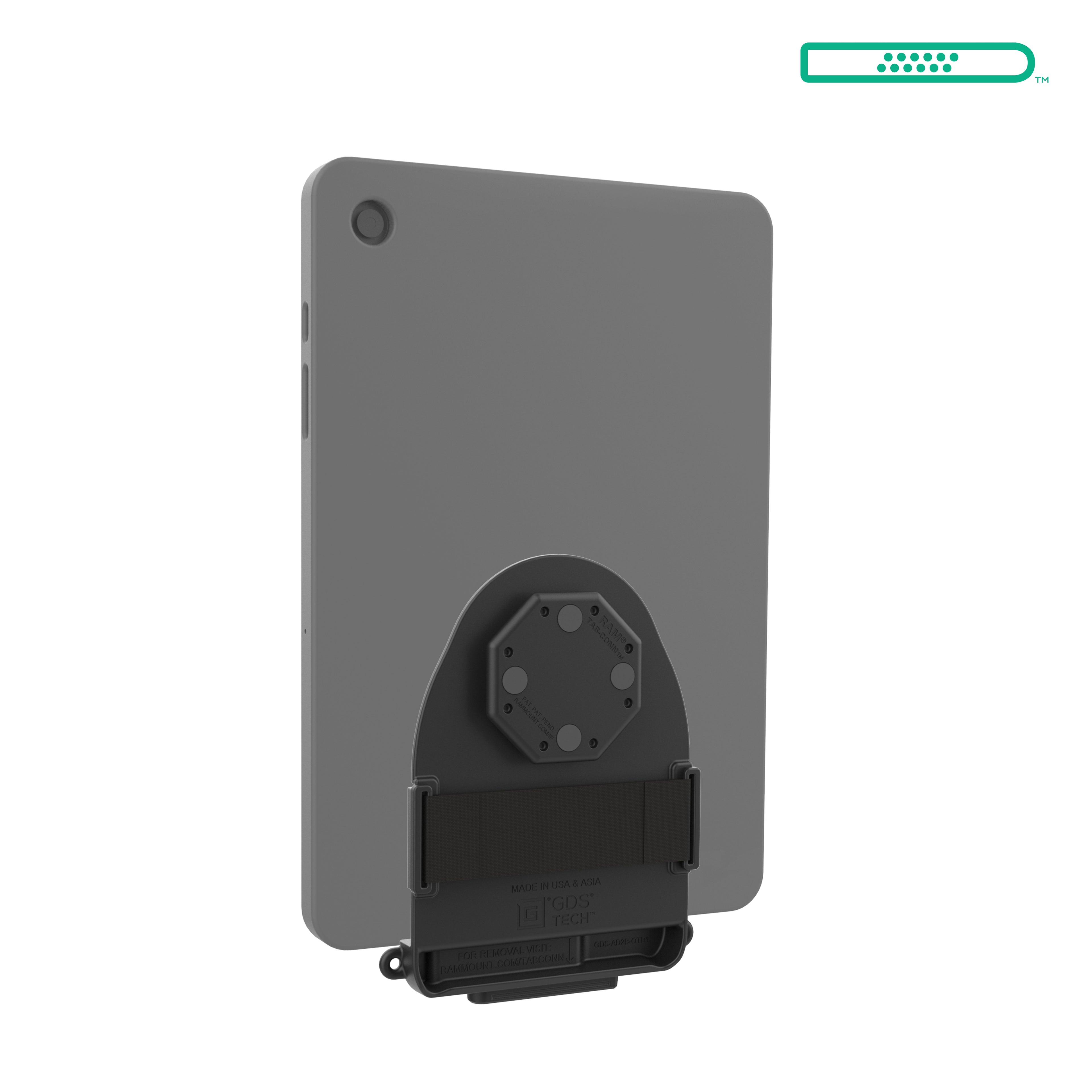 GDS tab conn voor otterbox defender cases d vorm pogo pads - RAM Mounts RAM-GDS-TABC-OTD1D