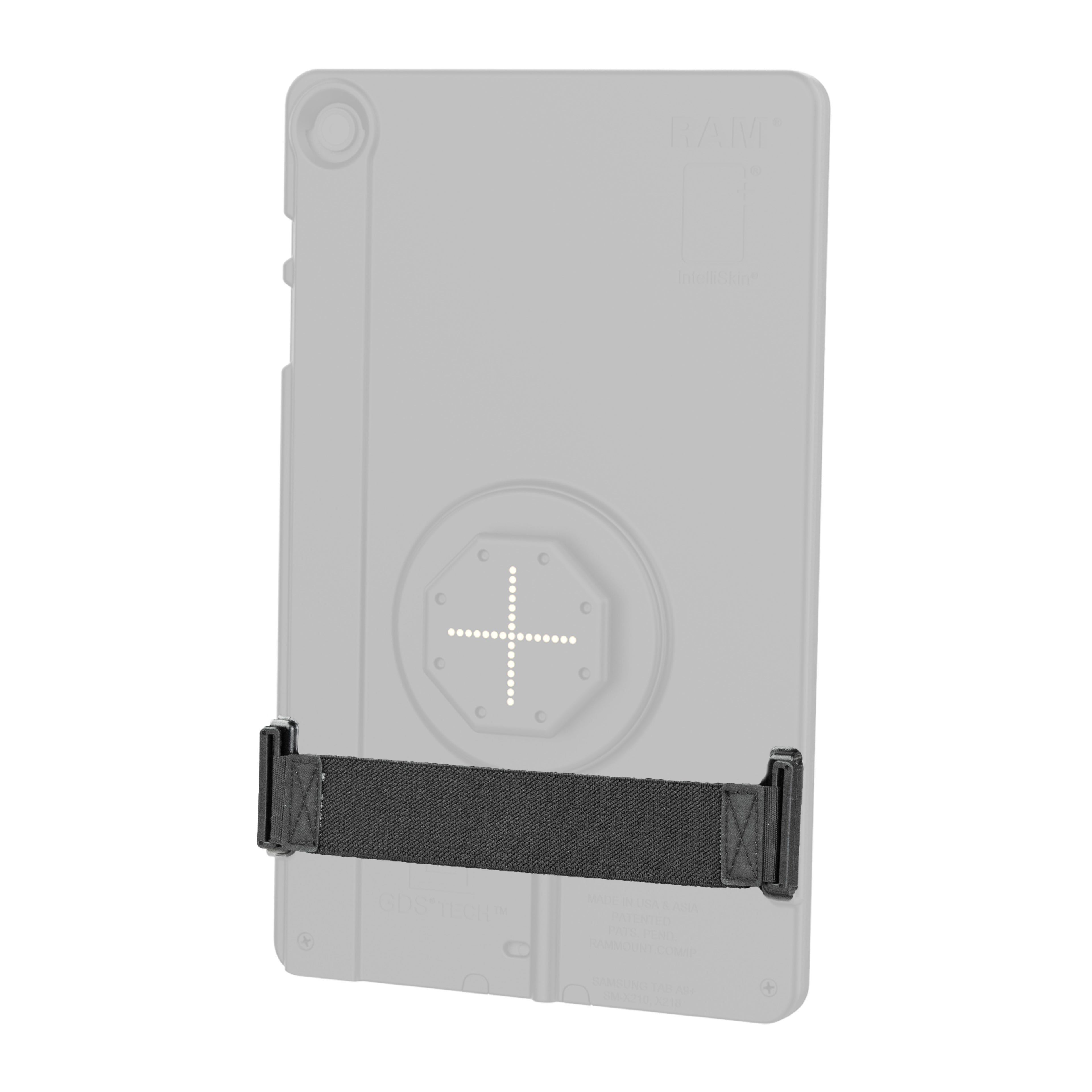 GDS hand strap voor intelliskin thin case grote tablets - RAM Mounts RAM-GDS-TC-HS2U