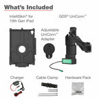 GDS® Uni-Conn™ Voertuigbundle voor Apple iPad 10e & 11e Gen - RAM Mounts RAM-GDS-U1-AP40-KIT1 afbeelding 4