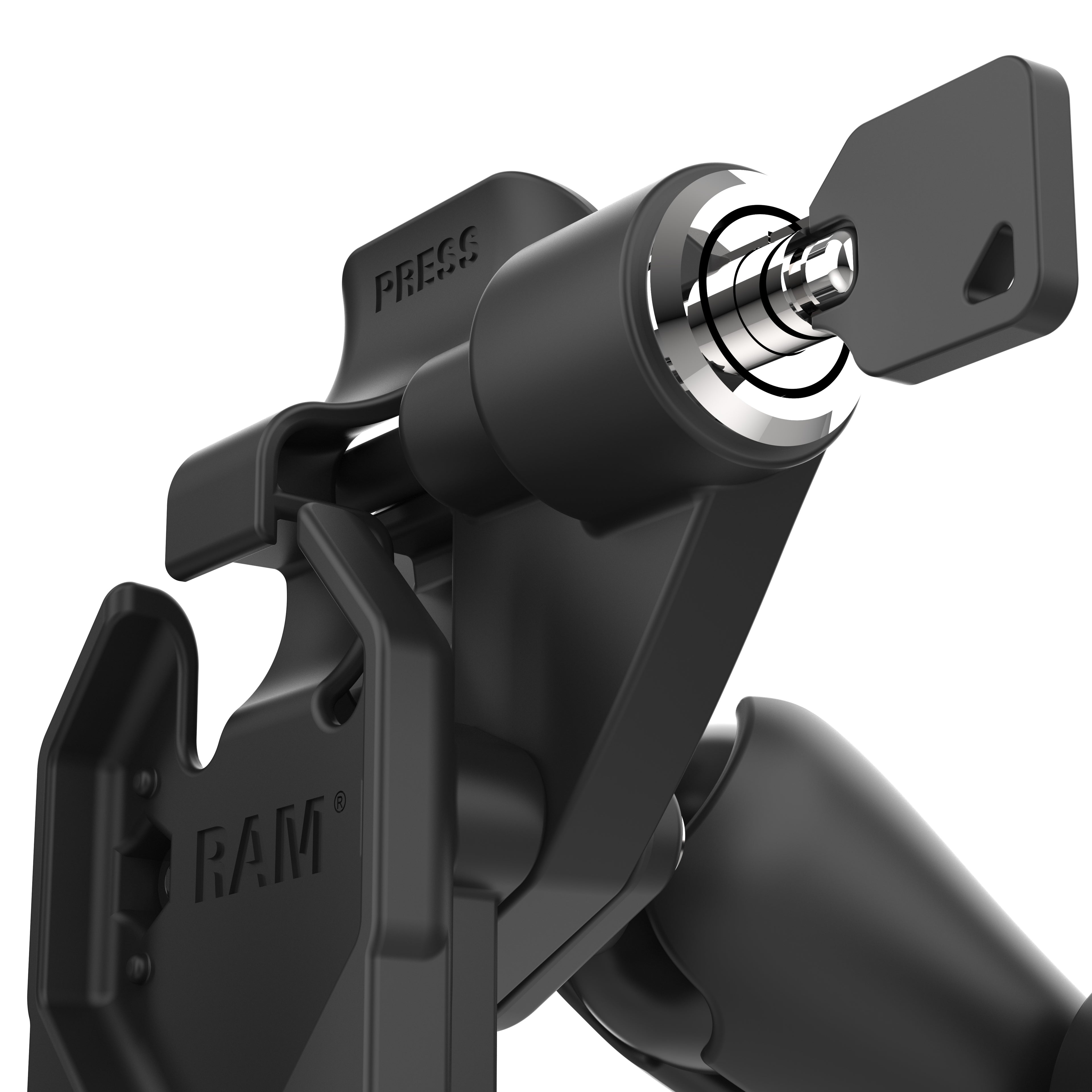 GDS® Uni-Conn™ Vergrendelingsvoertuigbundel voor Samsung Tab A9+ - RAM Mounts RAM-GDS-U1-SAM88-KIT2 afbeelding 4