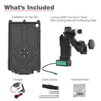 GDS® Uni-Conn™ Vergrendelingsvoertuigbundel voor Samsung Tab A9+ - RAM Mounts RAM-GDS-U1-SAM88-KIT2 afbeelding 6