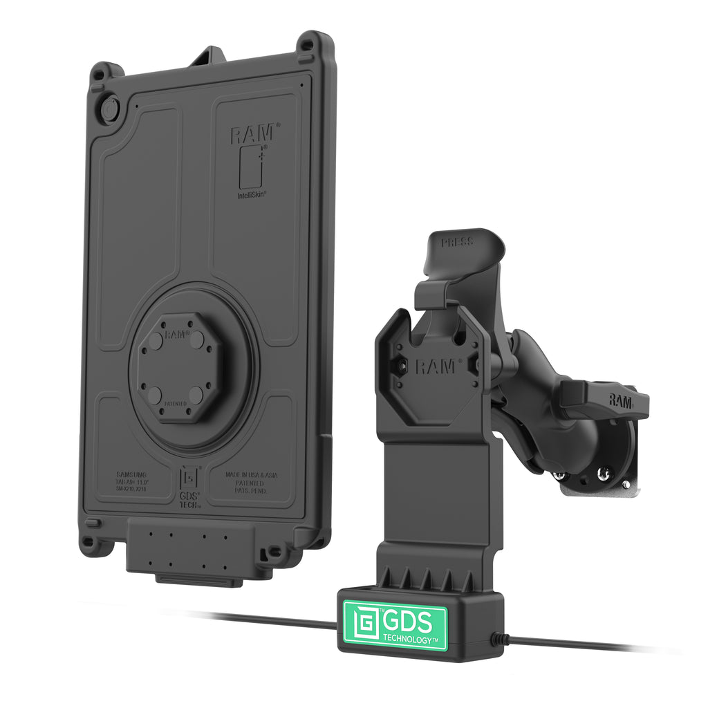 GDS® Uni-Conn™ Voertuigbundle + Enkele USB-C voor Samsung Tab A9+ - RAM Mounts RAM-GDS-U1-SAM88-KIT4 afbeelding 2