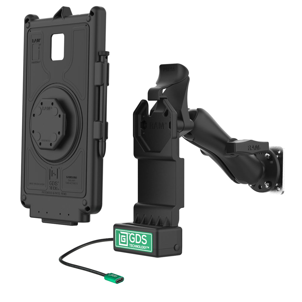 GDS® Uni-Conn™ Voertuigbundel voor Samsung Tab Active5 - RAM Mounts RAM-GDS-U1-SAM90-KIT1 afbeelding 2