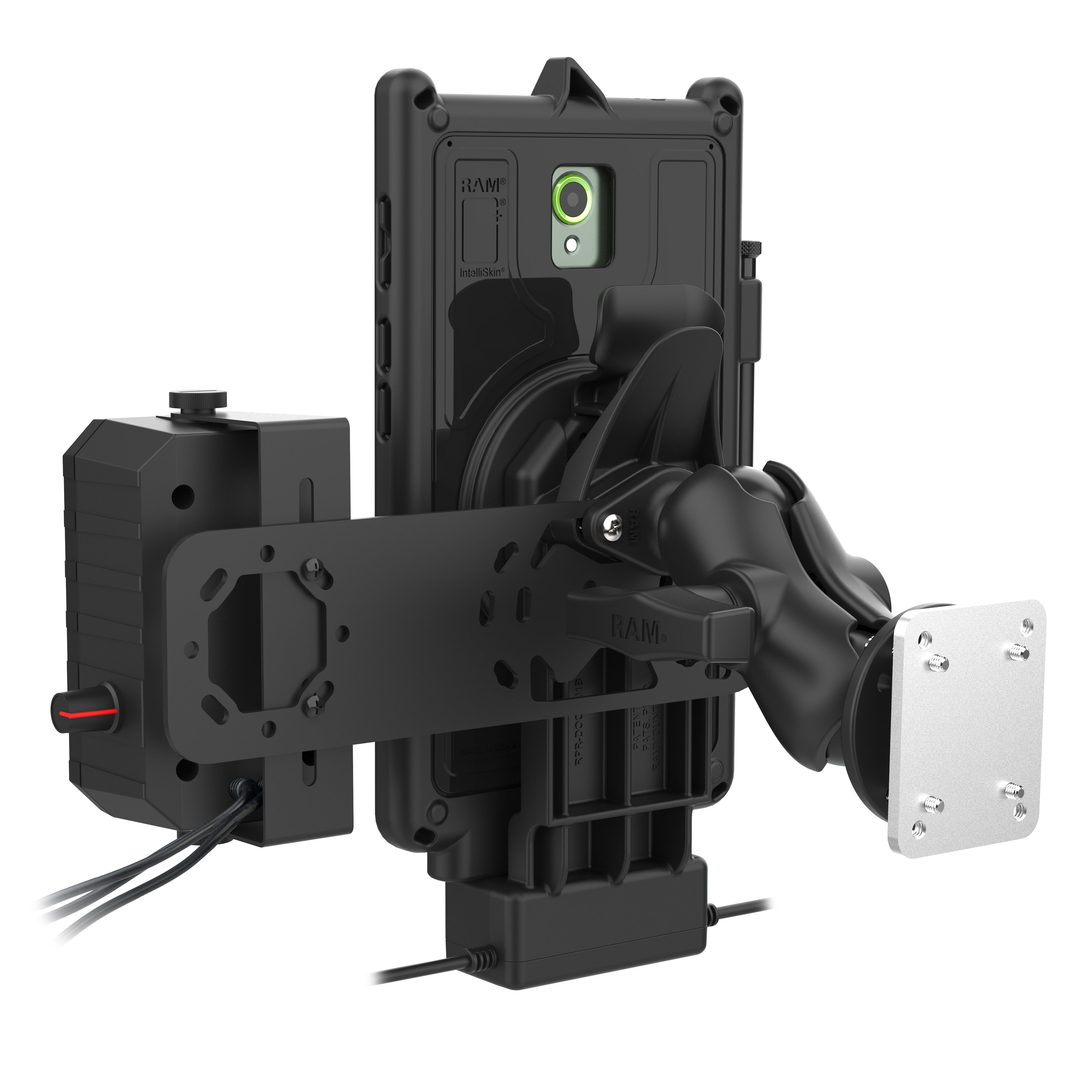 GDS® Uni-Conn™ PTT Voertuigbundel voor Samsung Tab Active5 - RAM Mounts RAM-GDS-U1-SAM90-KIT3 afbeelding 2