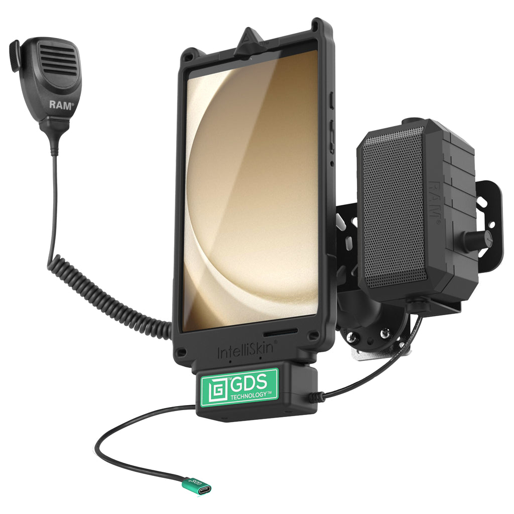 GDS uni conntrade ptt voertuigbundel voor Samsung tab A9 - RAM Mounts RAM-GDS-U1-SAM95-KIT3