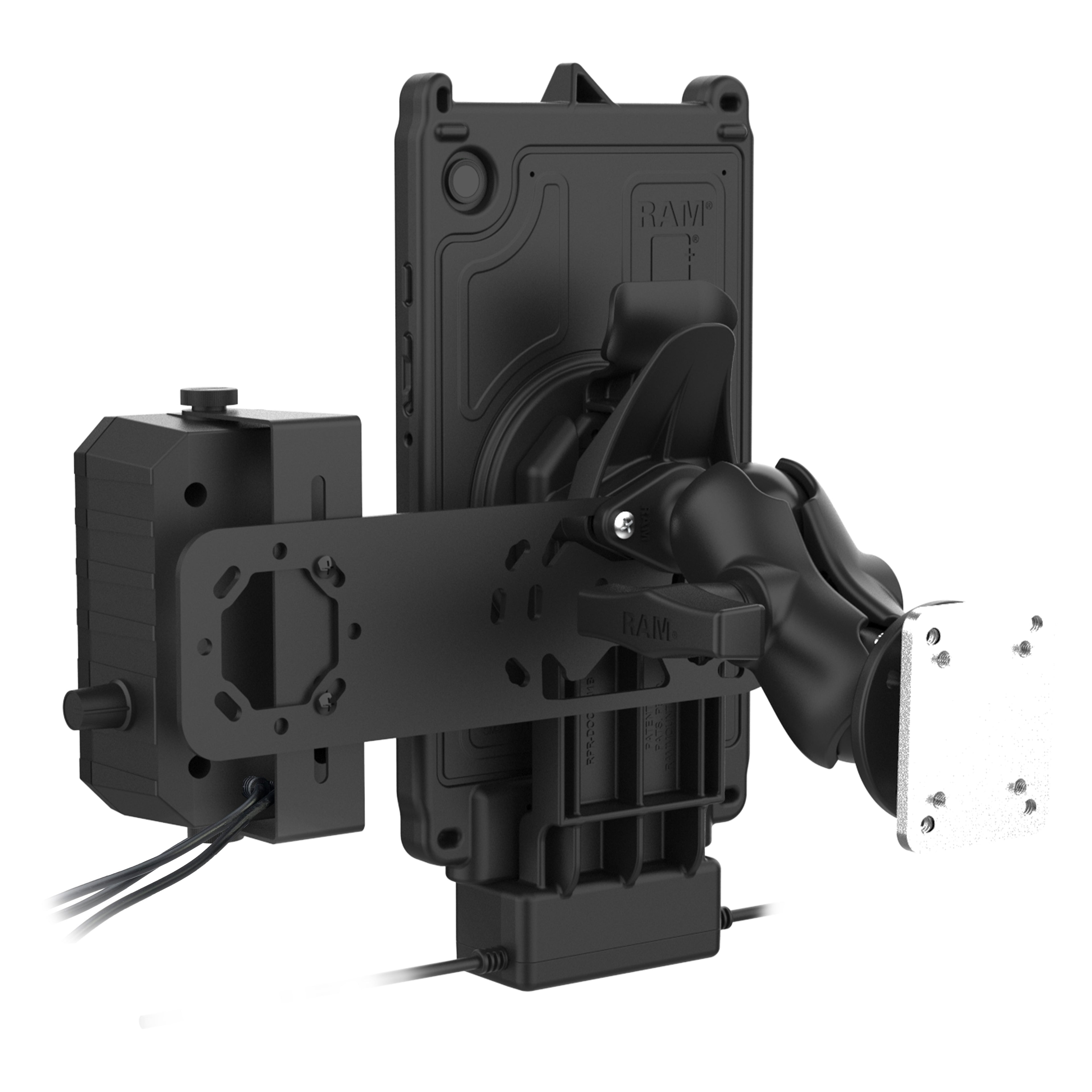 GDS® Uni-Conn™ PTT Voertuigbundel voor Samsung Tab A9 - RAM Mounts RAM-GDS-U1-SAM95-KIT3 afbeelding 2