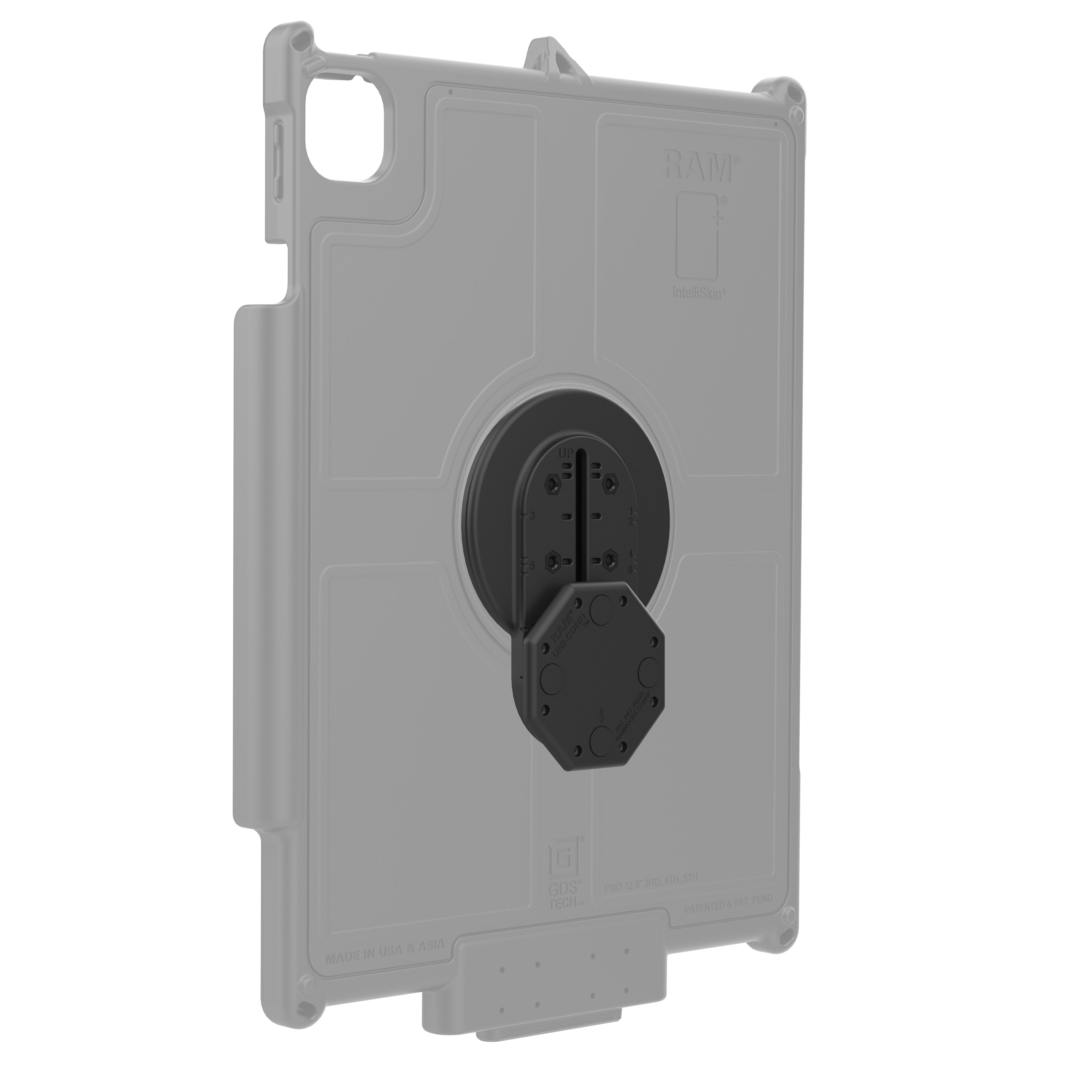 GDS® Uni-Conn™ verstelbare adapter voor IntelliSkin® - RAM Mounts RAM-GDS-U1AU afbeelding 2