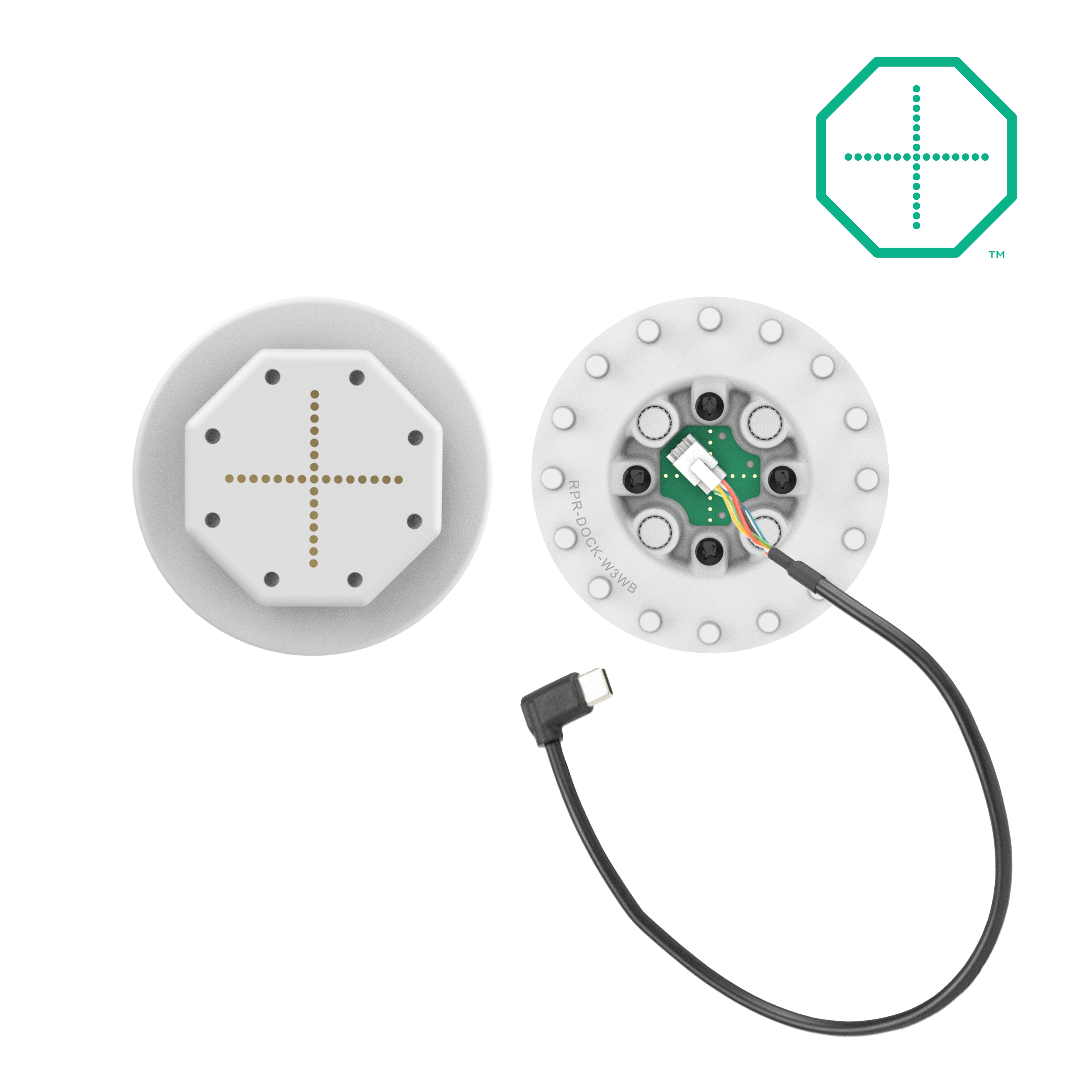 GDS® Uni-Conn™ Powered adapter met USB-C voor Safe-Case™ - Grijs - RAM Mounts RAM-GDS-U3CU-GRY afbeelding 2