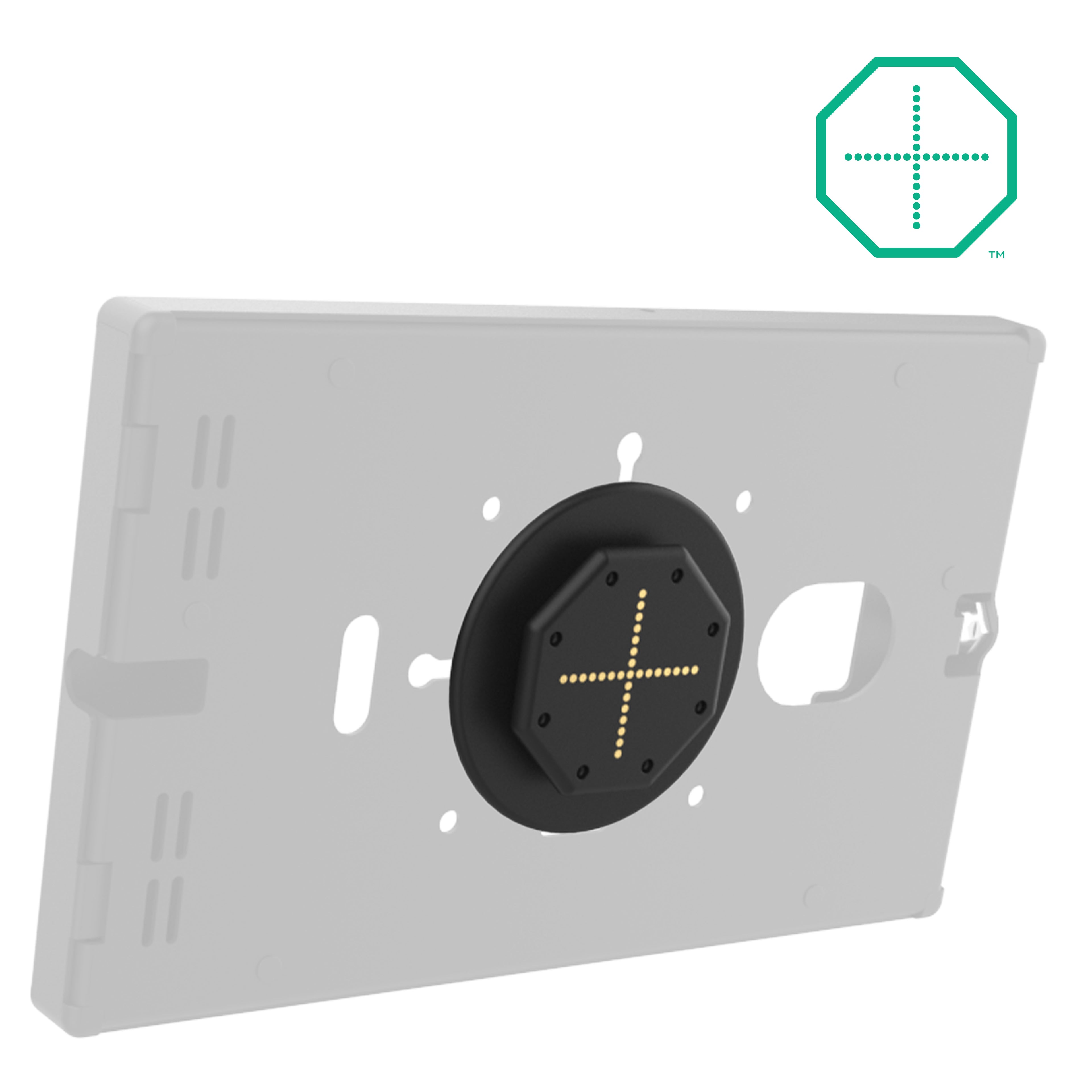 GDS uni conn powered adapter met USB-C voor safe case - RAM Mounts RAM-GDS-U3CU