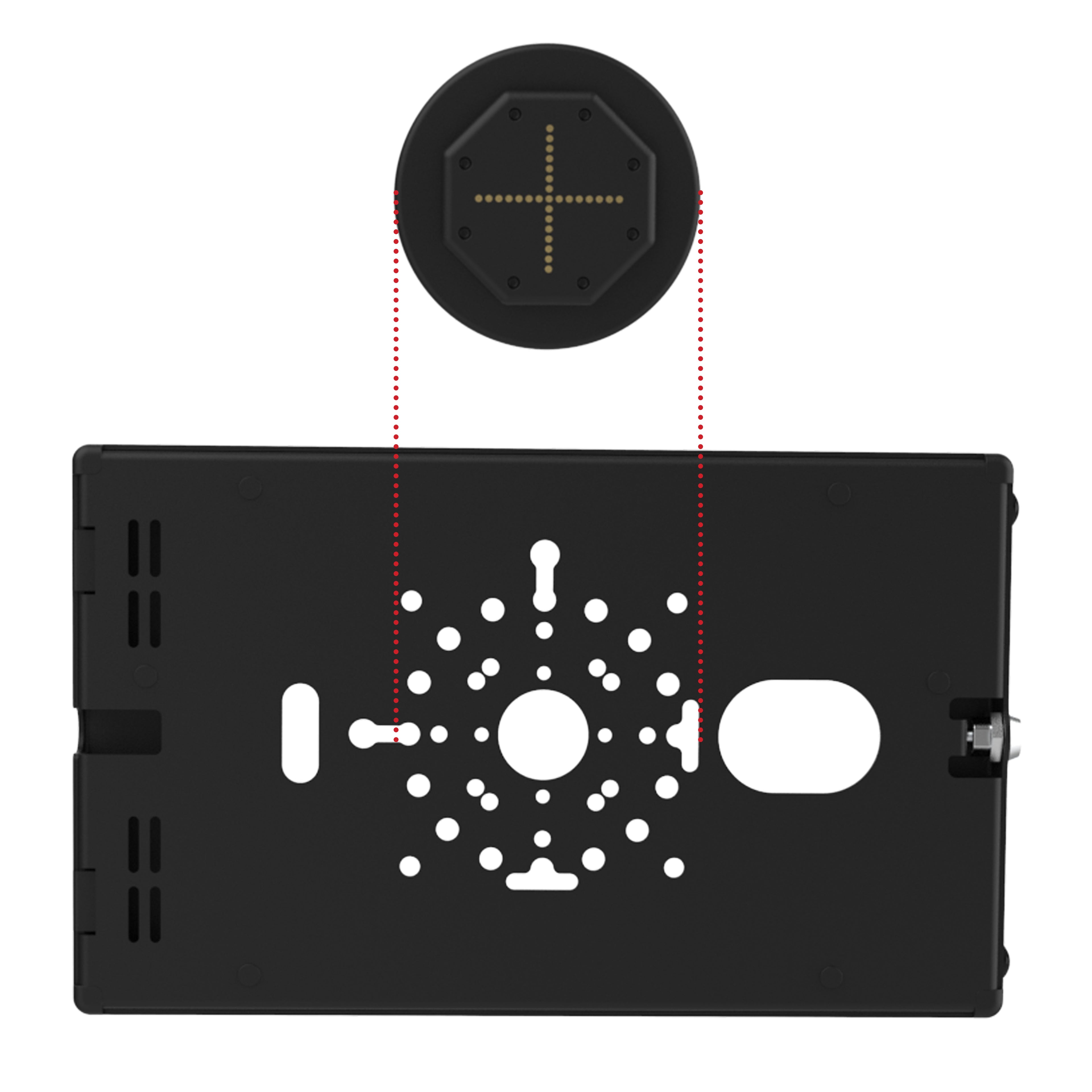 GDS® Uni-Conn™ Powered adapter met USB-C voor Safe-Case™ - RAM Mounts RAM-GDS-U3CU afbeelding 3
