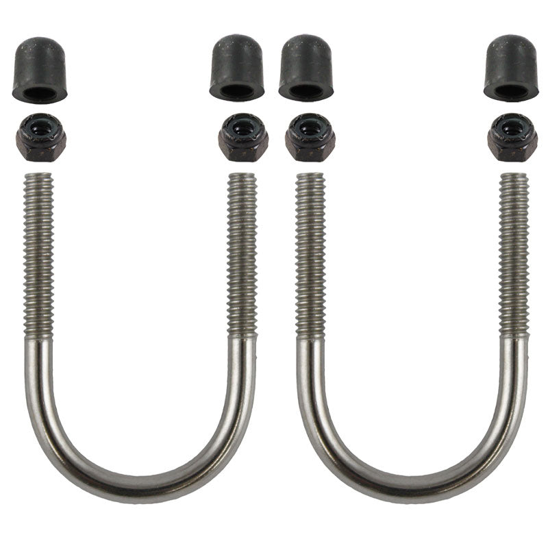 RAM rvs u bout hardware pack voor rails 1 tot 125 - RAM Mounts RAM-HAR-235