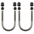 RAM rvs u bout hardware pack voor rails 1 tot 125 - RAM Mounts RAM-HAR-235