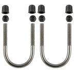 RAM rvs u bout hardware pack voor rails 1 tot 125 - RAM Mounts RAM-HAR-235