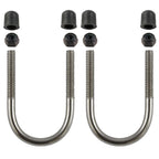 RAM RVS U-Bout Hardware Pack voor Rails 1" tot 1.25" - RAM Mounts RAM-HAR-235 afbeelding 1