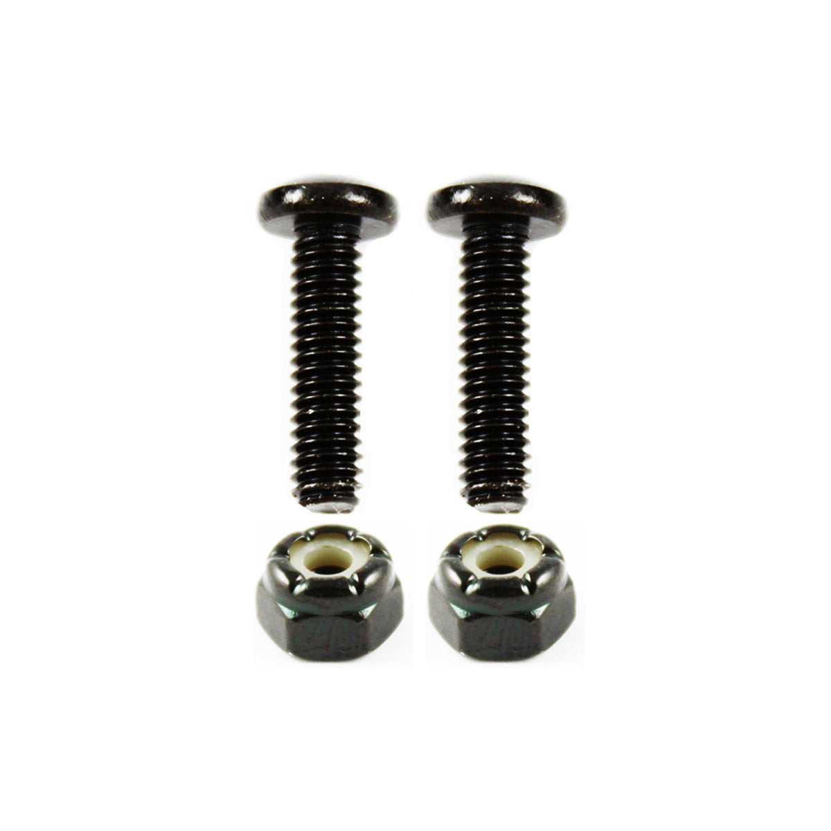 RAM Hardware Pack Twee #8-32 x 5/8" Schroeven & Twee Nylock Moeren - RAM Mounts RAM-HAR-MET-NCB afbeelding 1