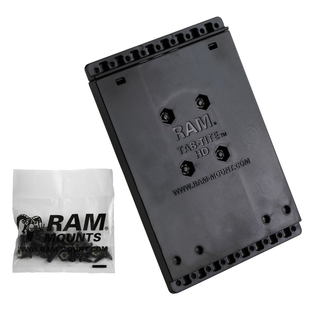 RAM tab tite backplaat met balbasis hardware - RAM Mounts RAM-HOL-AC-202U