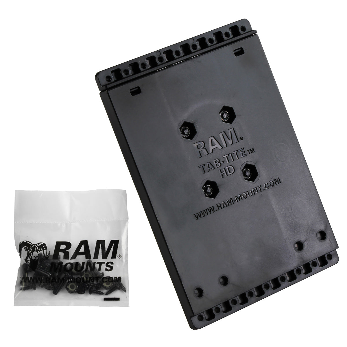 RAM Tab-Tite™ Backplaat met Balbasis & Hardware - RAM Mounts RAM-HOL-AC-202U afbeelding 1