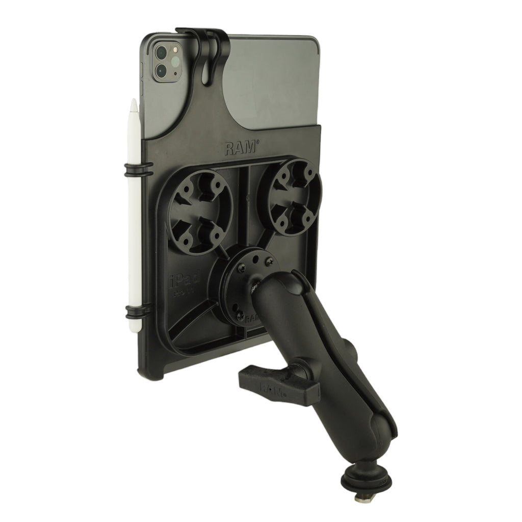 RAM Track Kogel™ Montage voor iPad Pro 27,94 cm (11") 1-4 Gen, Air 5 & 11 (M2, M3, M4) - RAM Mounts RAM-HOL-AP23-354-TRA1U afbeelding 3