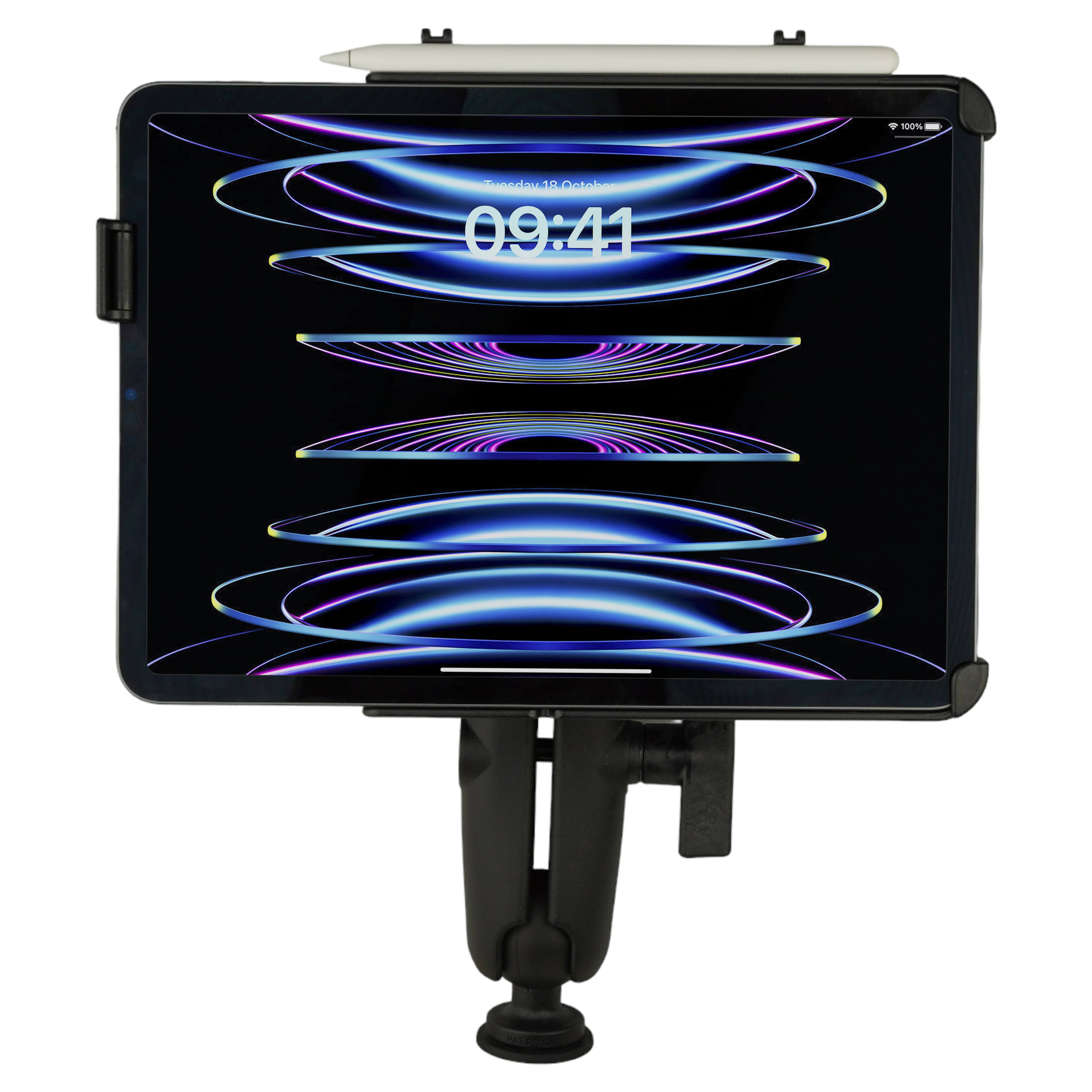 RAM Track Kogel™ Montage voor iPad Pro 27,94 cm (11") 1-4 Gen, Air 5 & 11 (M2, M3, M4) - RAM Mounts RAM-HOL-AP23-354-TRA1U afbeelding 4