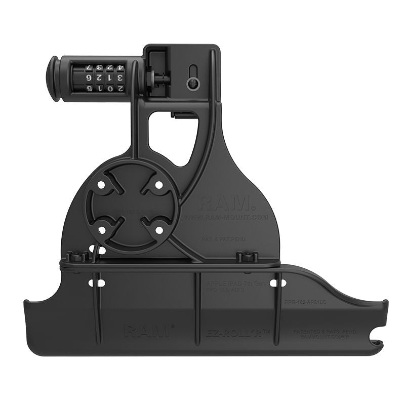 RAM EZ-Roll'r™ Combo-vergrendelingshouder voor iPad 7e-9e generatie & Air 3 - RAM Mounts RAM-HOL-AP31CLU afbeelding 3