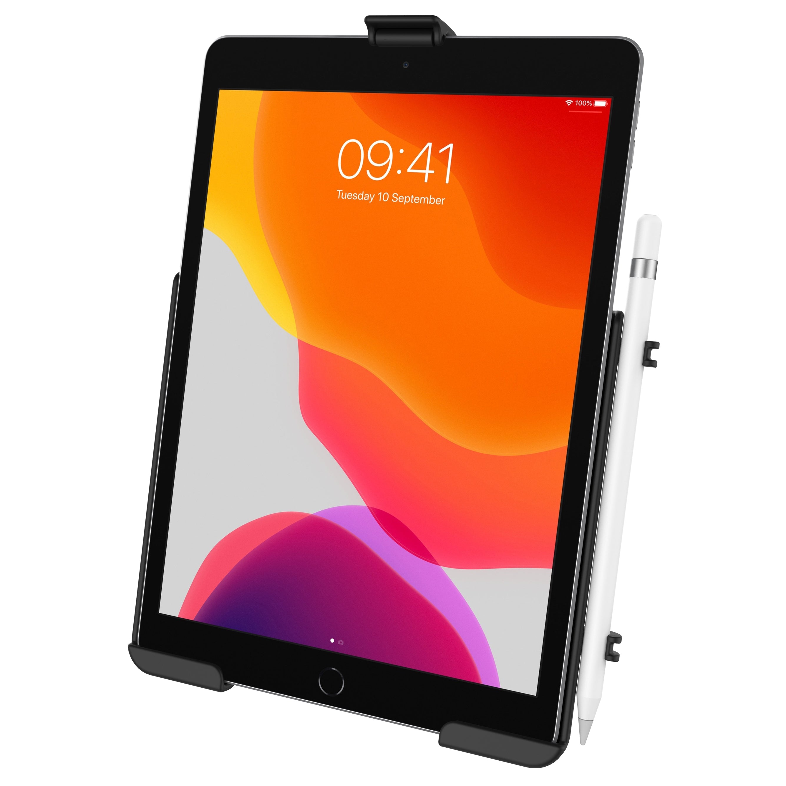 RAM EZ-Roll'r™ Cradle voor Apple iPad 7e, 8e & 9e generatie - RAM Mounts RAM-HOL-AP31U afbeelding 1