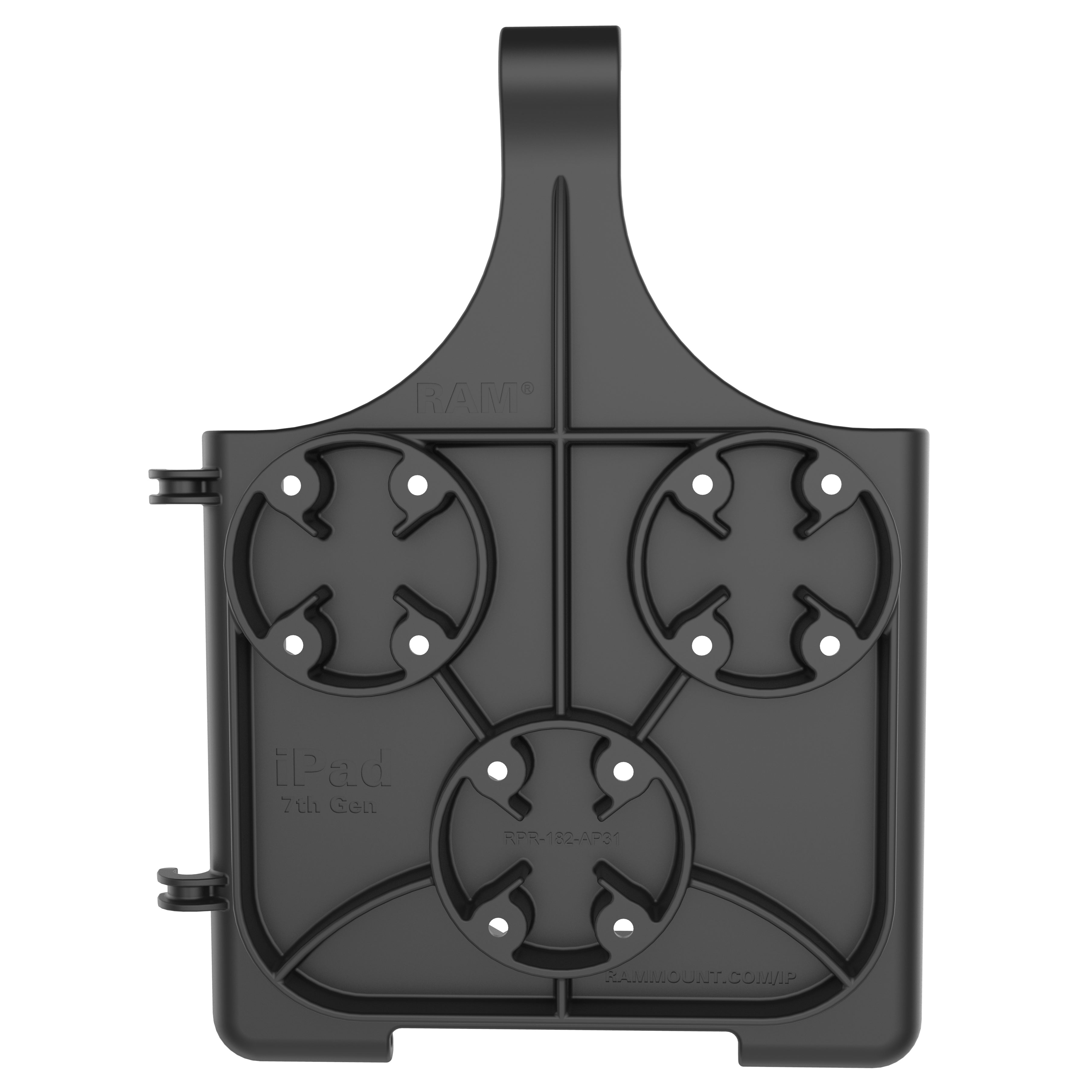 RAM EZ-Roll'r™ Cradle voor Apple iPad 7e, 8e & 9e generatie - RAM Mounts RAM-HOL-AP31U afbeelding 4