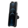 Jointram form fit cradle voor Apple iPhone 12 13 pro max met balgewricht - RAM Mounts RAM-HOL-AP35BU