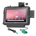 RAM vergrendelbaar power dual USB data dock voor getac ZX10 - RAM Mounts RAM-HOL-GE4PD2KLU