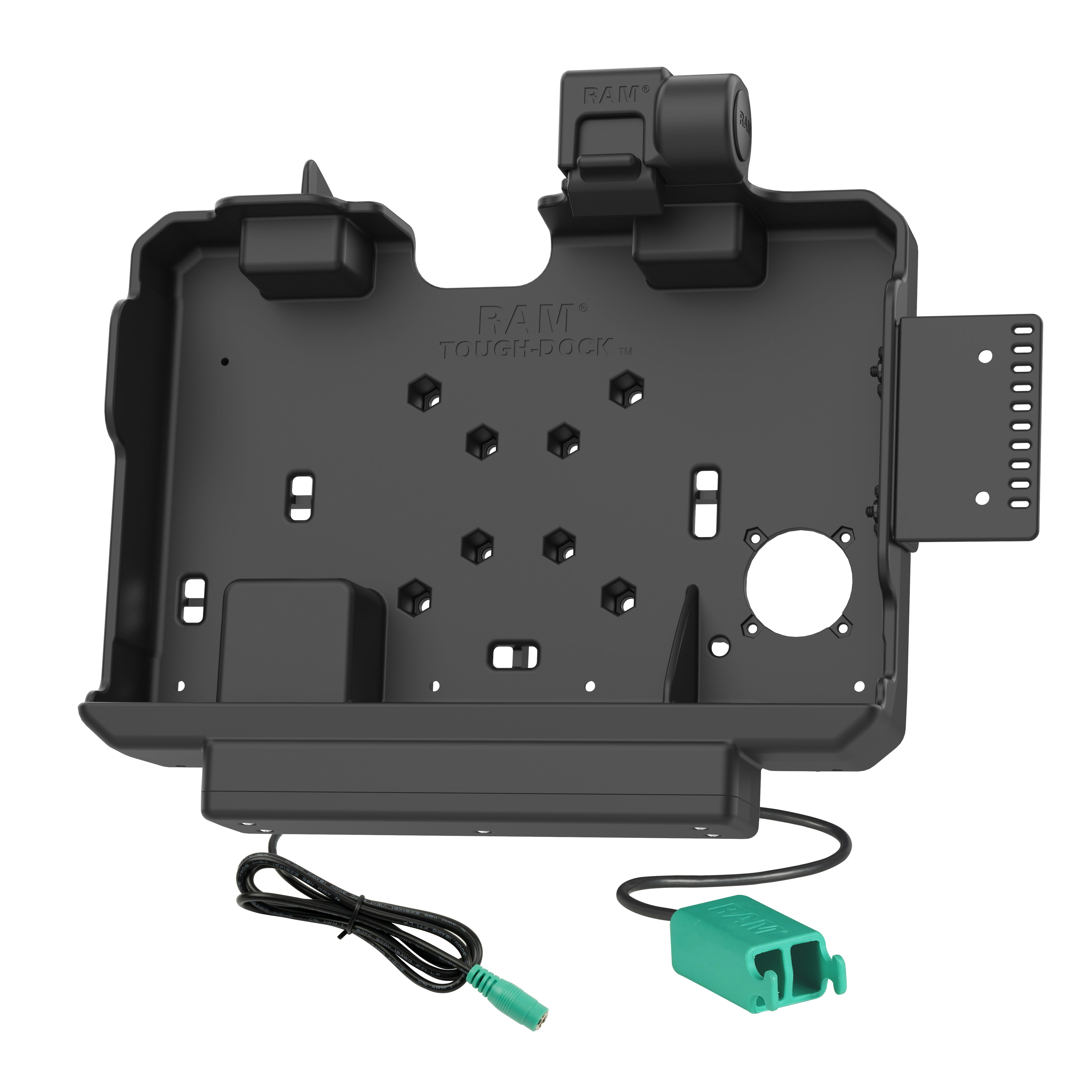 RAM Power + Dual USB Data Dock voor Getac ZX10 - RAM Mounts RAM-HOL-GE4PD2U afbeelding 2