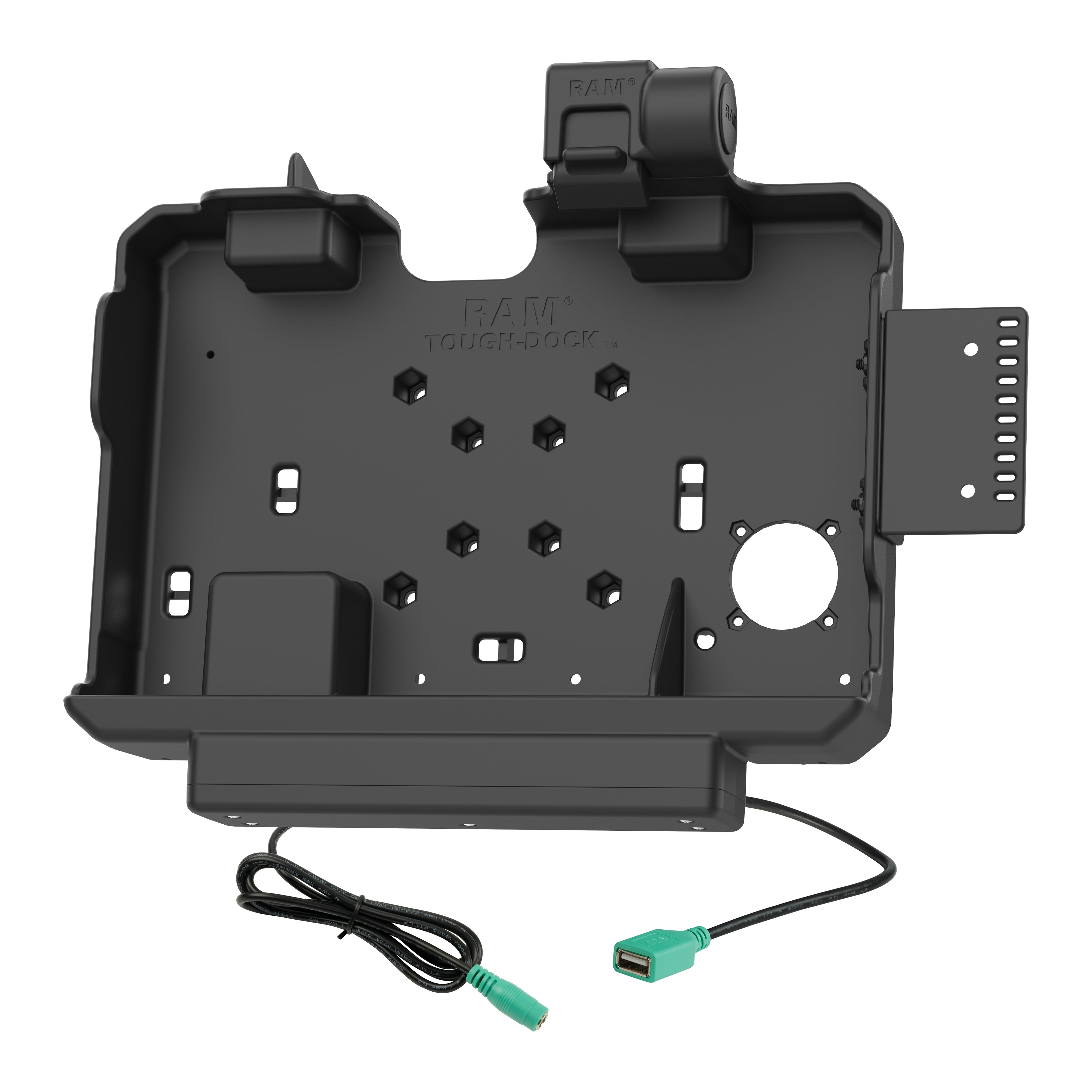 RAM Power + Data Dock voor Getac ZX10 - RAM Mounts RAM-HOL-GE4PDU afbeelding 2