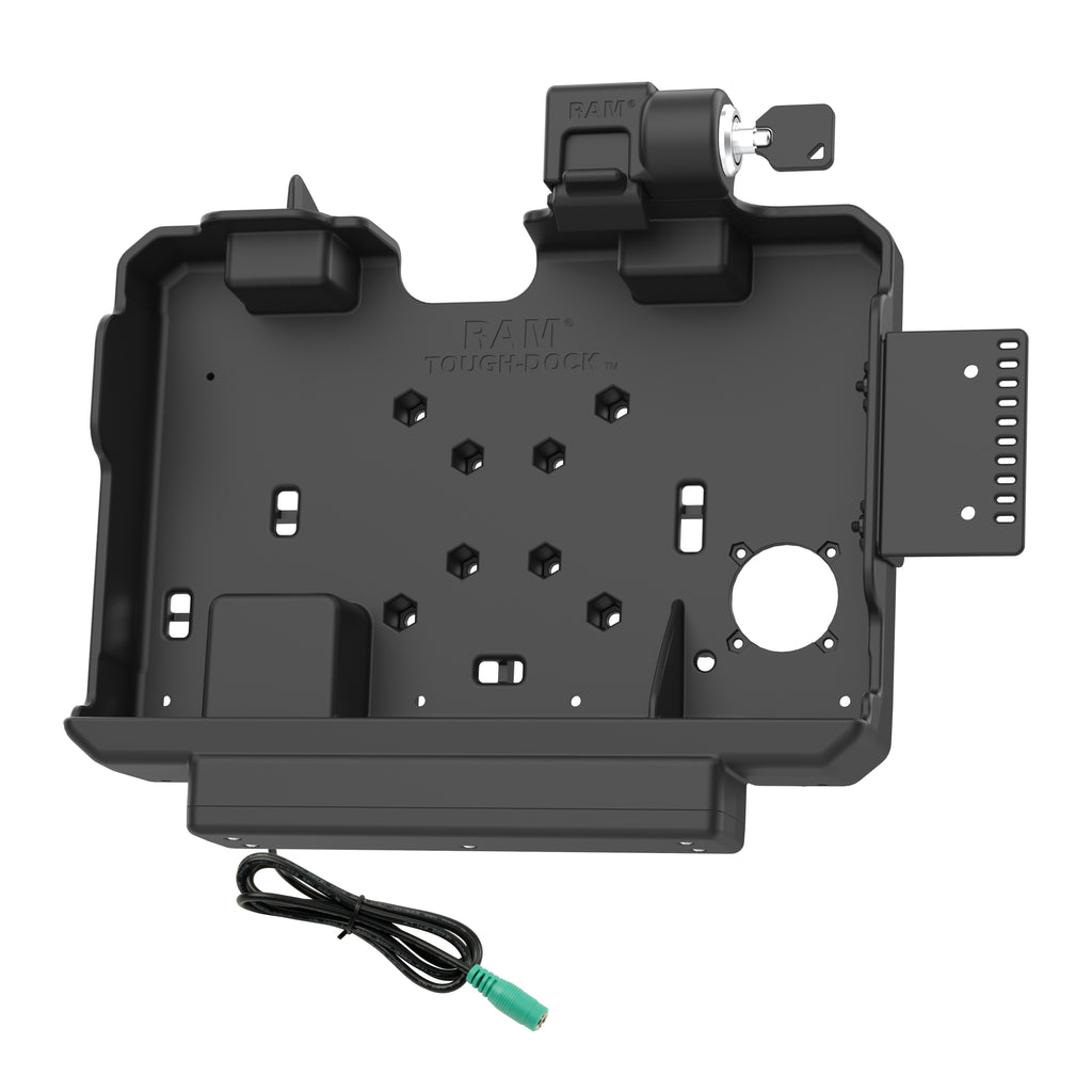 RAM Vergrendelbaar Power Dock op Maat voor Getac ZX10 - RAM Mounts RAM-HOL-GE4PKLU afbeelding 2