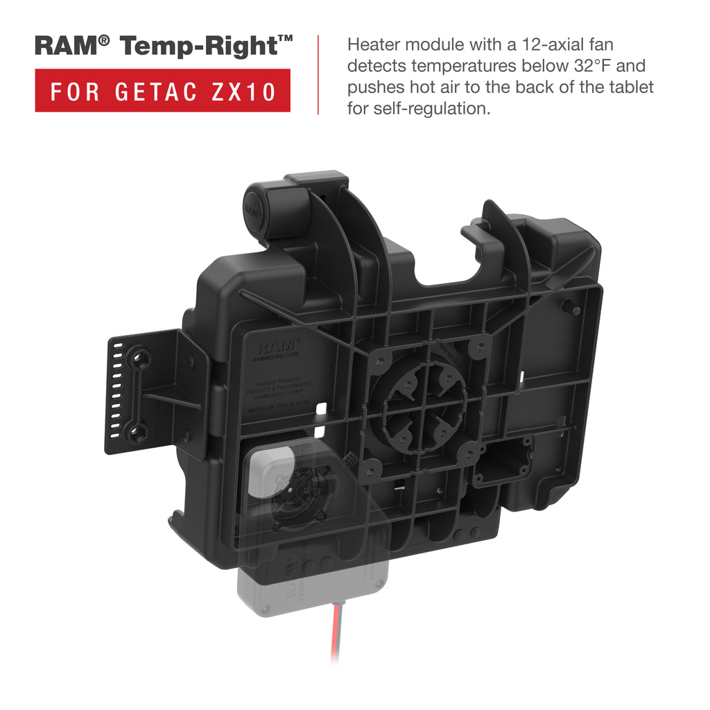 RAM Houder op Maat voor Getac ZX10 - RAM Mounts RAM-HOL-GE4U afbeelding 5
