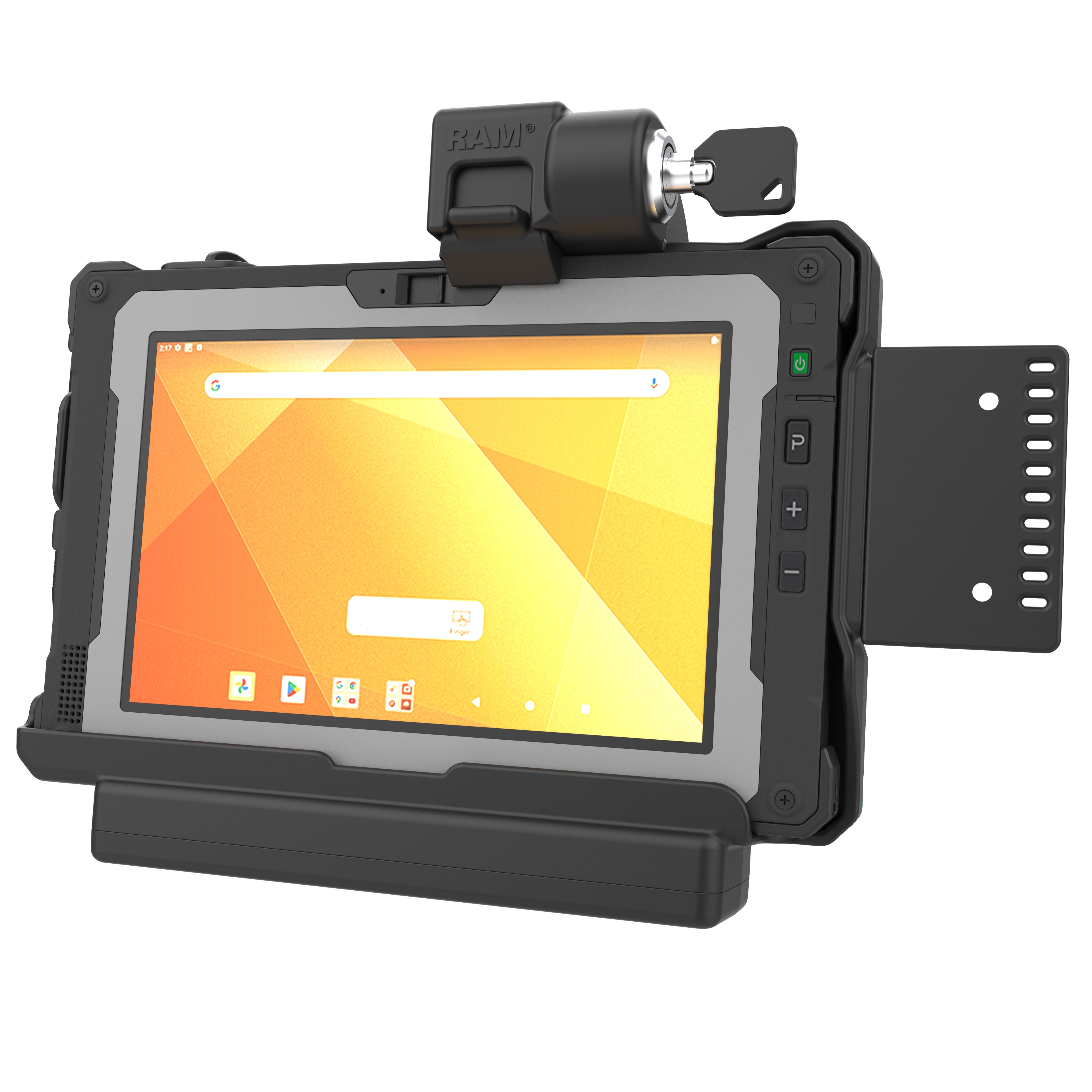 RAM form fit vergrendelhouder voor getac ZX80 - RAM Mounts RAM-HOL-GE5KLU