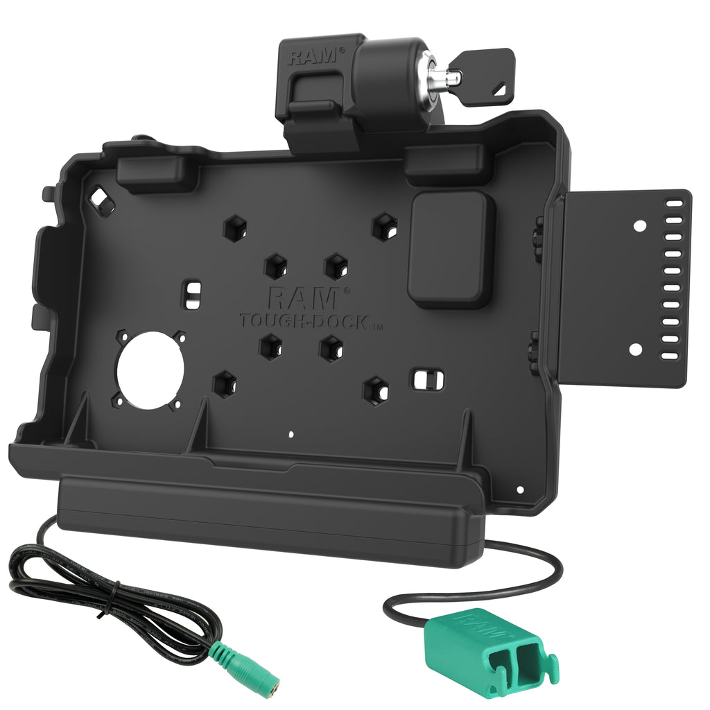 RAM Vergrendelende Power + Dubbele USB-gegevensdok voor Getac ZX80 - RAM Mounts RAM-HOL-GE5PD2KLU afbeelding 2
