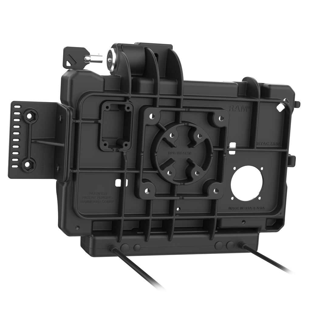 RAM Vergrendelende Power + Dubbele USB-gegevensdok voor Getac ZX80 - RAM Mounts RAM-HOL-GE5PD2KLU afbeelding 3