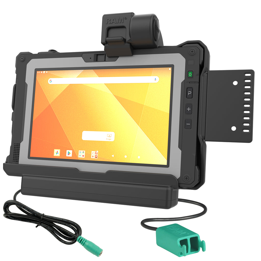 RAM power dual USB data dock voor getac ZX80 - RAM Mounts RAM-HOL-GE5PD2U