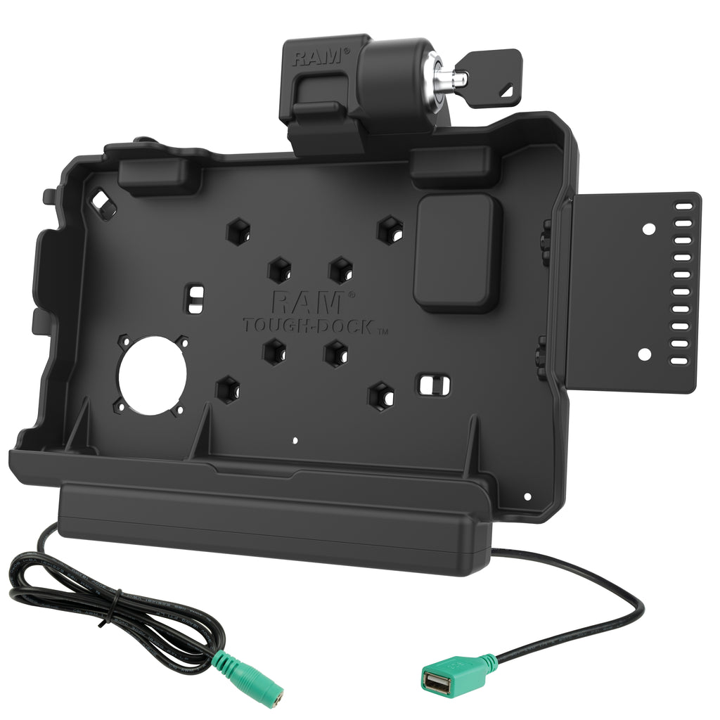 RAM Vergrendelende Power + Data Dock voor Getac ZX80 - RAM Mounts RAM-HOL-GE5PDKLU afbeelding 2