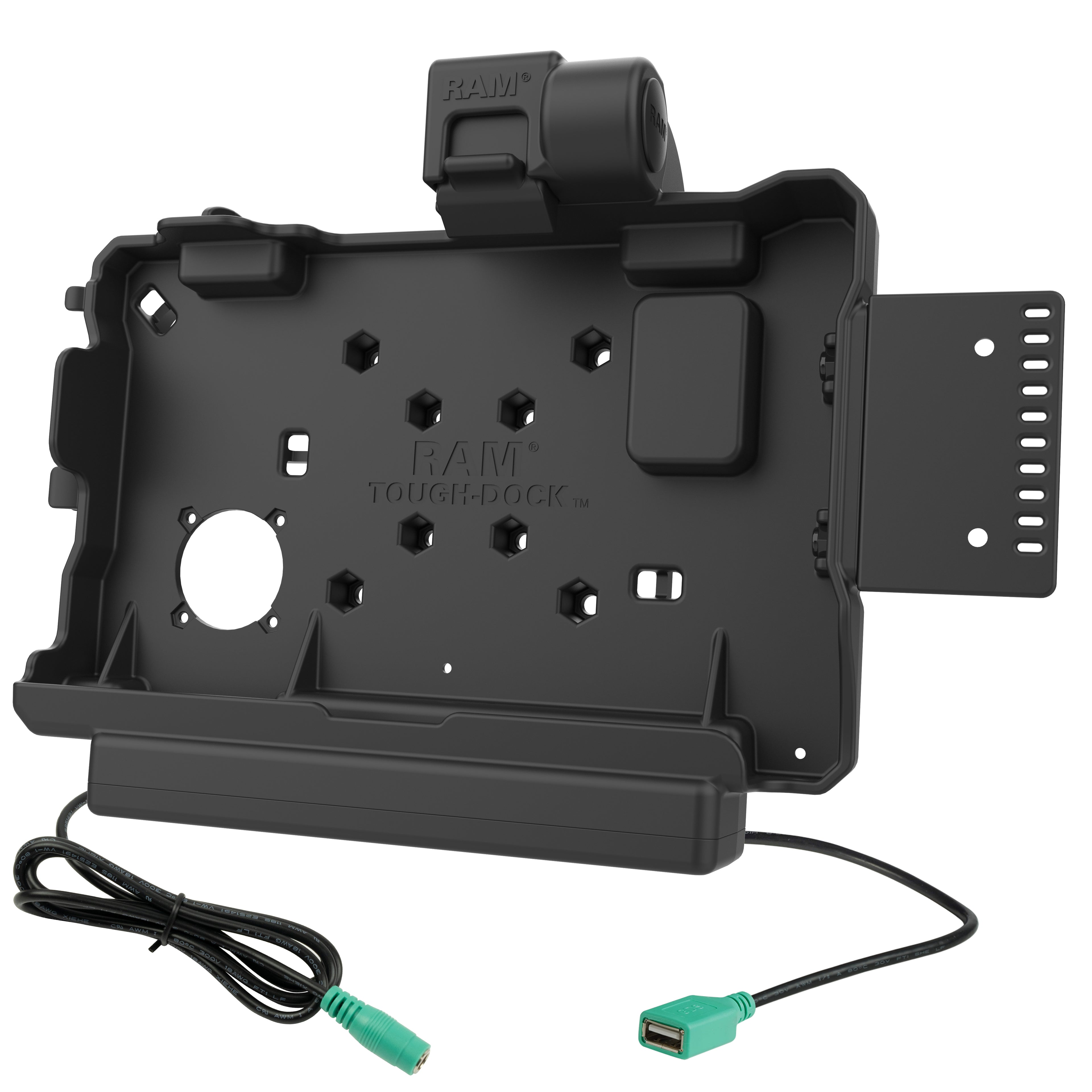 RAM Power + Data Dock voor Getac ZX80 - RAM Mounts RAM-HOL-GE5PDU afbeelding 2