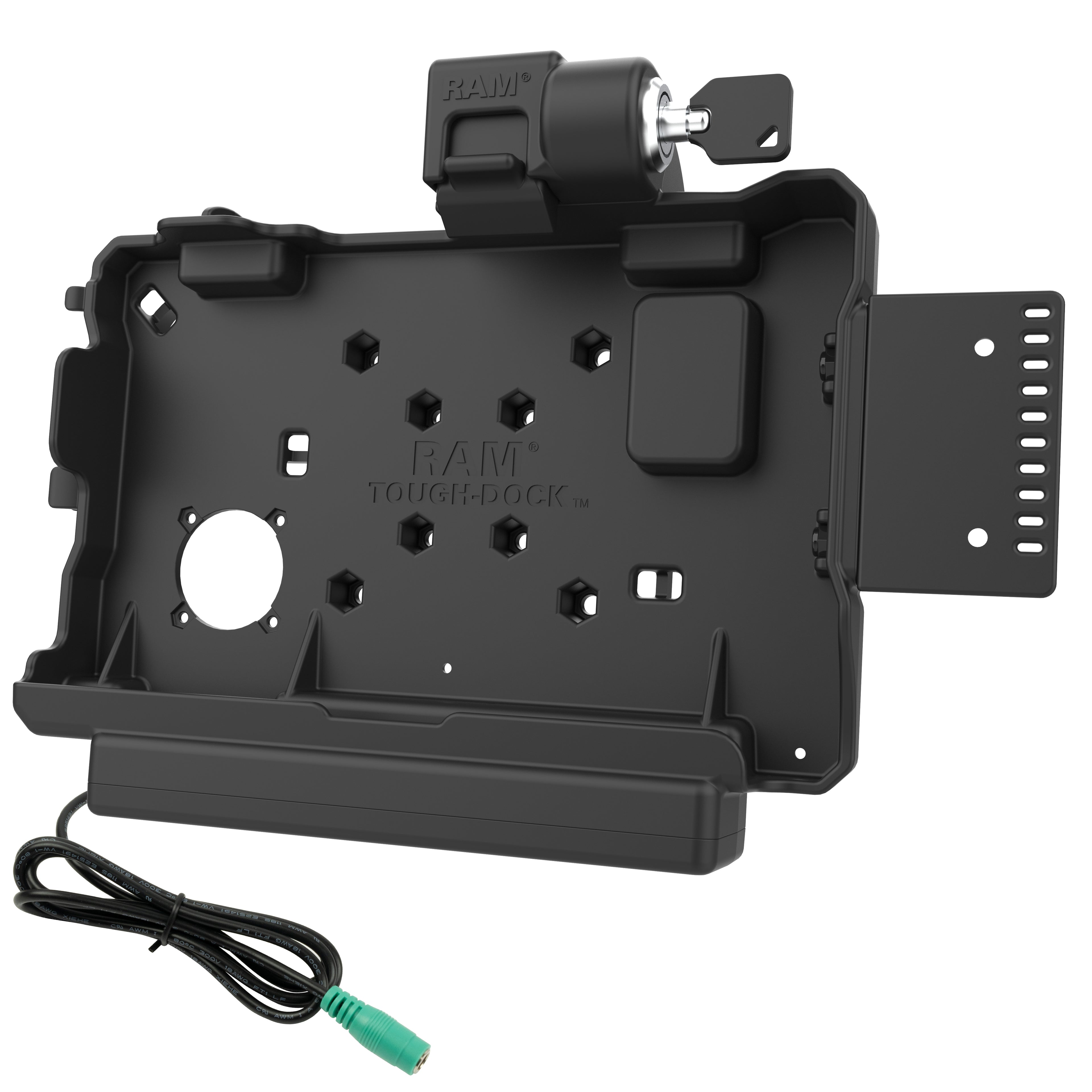 RAM Form-Fit Locking Powered Dock voor Getac ZX80 - RAM Mounts RAM-HOL-GE5PKLU afbeelding 2
