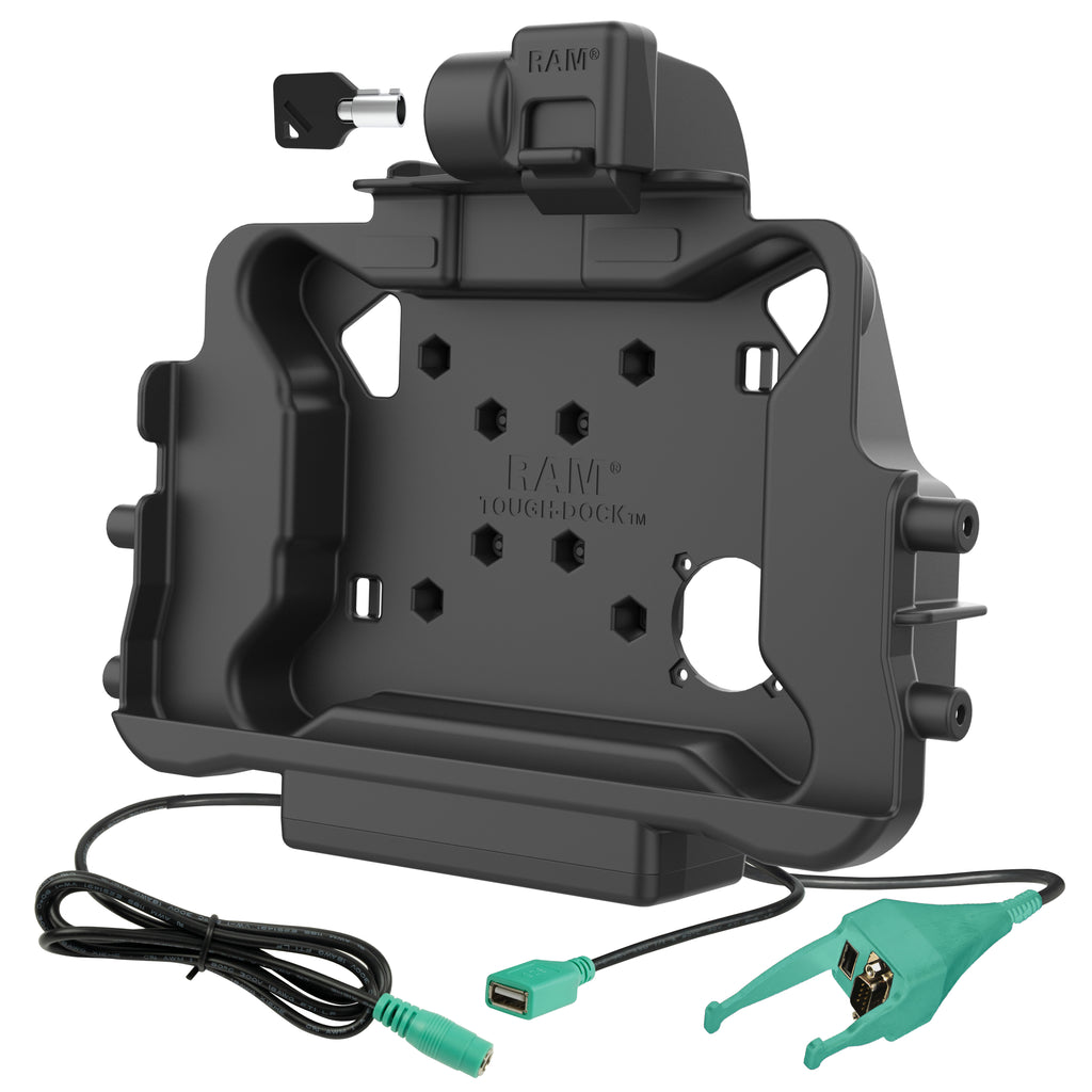 RAM Vergrendelbare Power + Data & DB9 Dock voor Honeywell ScanPal EDA10A - RAM Mounts RAM-HOL-HON11PD2-DB9KLU afbeelding 2